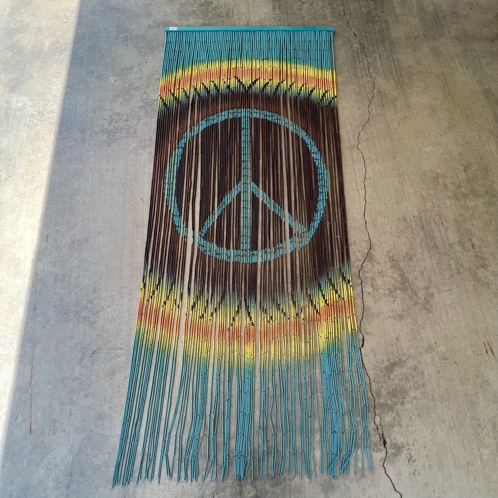Beaded curtain